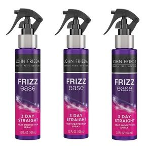 ❗️FINAL❗️ 🆕 BUNDLE of 3 JOHN FRIEDA 3 Day Straight Heat Protection Spray